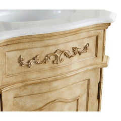 Single Bathroom Vanity Set This Elegant Tradition Beauty in a Marble-Topped Vanity Will Gracefully Adorn Any Home Or Office Bathroom