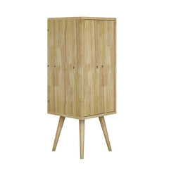 Solid Wood 2 - Door Accent Cabinet Modern Style, and Essential Storage, To Your Living Room Or Dining Room Splayed Legs