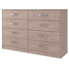 8 Drawer Double Dresser Contemporary Interiors, Dresser Suits you. Flush-Mount Drawers