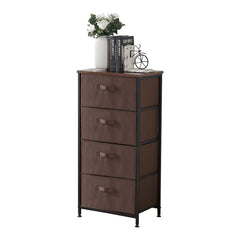 4 Drawer Brown Dressers & Chests Perfect Piece for Small Spaces, Entryways, or Even Dorm Rooms Perfect Amount of Storage Space