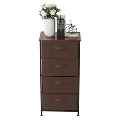 4 Drawer Brown Dressers & Chests Perfect Piece for Small Spaces, Entryways, or Even Dorm Rooms Perfect Amount of Storage Space