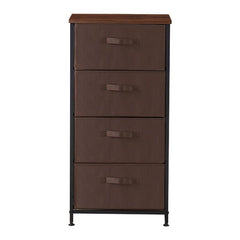 4 Drawer Brown Dressers & Chests Perfect Piece for Small Spaces, Entryways, or Even Dorm Rooms Perfect Amount of Storage Space