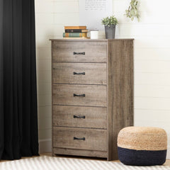 5 Drawer Chest Organize your Stuff By Sorting your Clothes Perfect Storage Solution For An Adult’s Bedroom! Five Handy Drawers