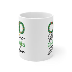 OCD Obsessive Christmas Disorder Mug, Funny Christmas Mug, OCD mug, Christmas Obsessed, Hot Cocoa Mug, Funny Mug, Holiday Mug,Christmas Gift