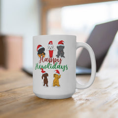 Happy Howlidays Mug, Dog Lover Gift, Funny Christmas Mug, Holiday Mugs, Funny Dog Gift, Xmas Gift, Funny Mugs, Christmas Gift 0338