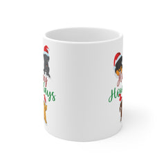 Happy Howlidays Mug, Dog Lover Gift, Funny Christmas Mug, Holiday Mugs, Funny Dog Gift, Xmas Gift, Funny Mugs, Christmas Gift 0338