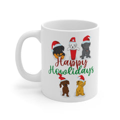 Happy Howlidays Mug, Dog Lover Gift, Funny Christmas Mug, Holiday Mugs, Funny Dog Gift, Xmas Gift, Funny Mugs, Christmas Gift 0338