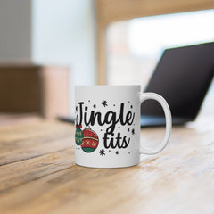 Tinsel Tits - Couples Christmas Mugs