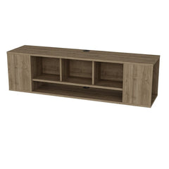 Oud Oak Floating TV Stand for Contemporary Floating TV Stand Will Open Up Free Space and Bring in An Airy Look To your Living Room