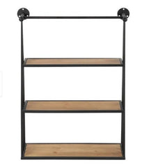 Revell Wall-mounted Hanging Shelf - 23x30 Add a Wall-Mounted Shelf to your Home Office or Living Room That is The Perfect Storage Solution