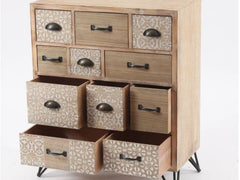 11-Drawer Chest Multi-Drawer Chest Will Make A Great Addition to your Home Decor. From Living Room to Entryway Multi-Sized Drawers