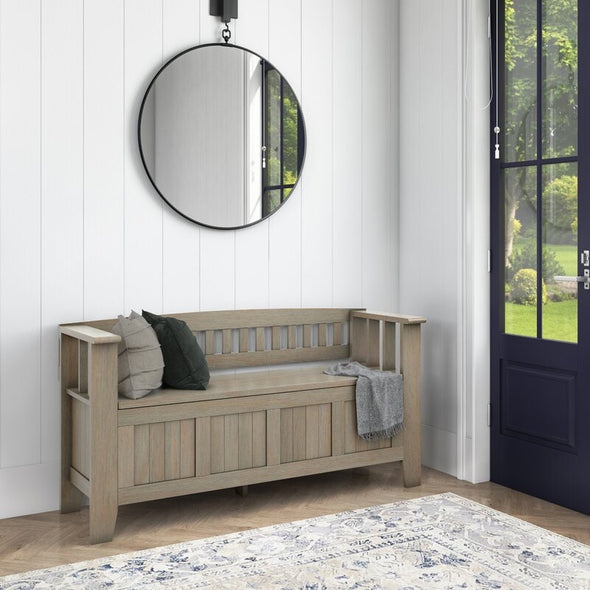 Solid Wood Flip Top Storage Bench Storage and Seating for your Entryway or Mudroom Stylish, and Durable Bench