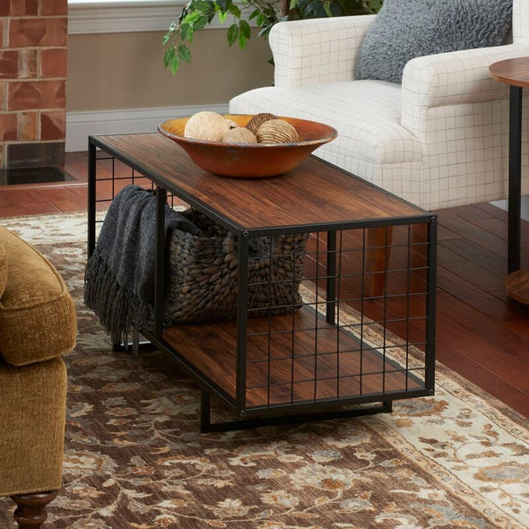 Coffee Table 3 Tier Etagere is A Great Storage Solution and Stylish Addition to Any Space. Use it to Shelve Books, Display Photos