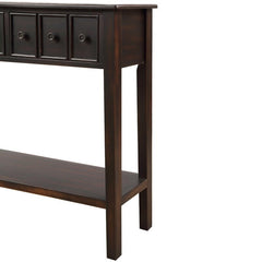 Console Table Two-Drawer Sizes for Storage Convenience this Side Console Table Features Two Small Drawers and Two Bigger Drawers