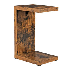 Floor Shelf End Table Nightstand. It’s Also A Computer Table. Boasting A Smart, Space-Saving C Shape Put it Next to your Bed for A Lamp