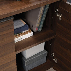 1 - Shelf Storage Cabinet Creating Flexible Storage Perfect for Holding Stacks of Books, Work Binders, Magazines, and Organizing Bins