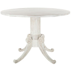 Drop Leaf Pine Solid Wood Pedestal Dining Table Perfect for your Kitchen or Living Room this Table