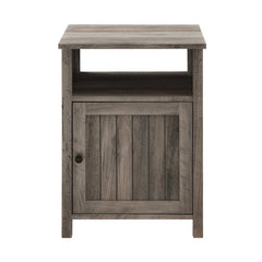 Gray Wash Square Nightstand Traditional Tone in your Living Room in a Use in the Bedroom for Easy Access to Nighttime essentials