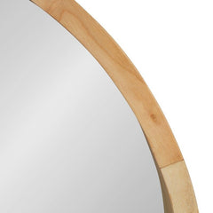 30" x 30" Natural Modern & Contemporary Accent Mirror Brighten up your Space with This Simply-Chic Accent Mirror