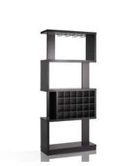 4-tier Bar Cabinet with 24-Bottle Wine Rack Perfect for Wine Orgnaize