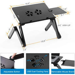 Adjustable Laptop Cart Easily Adjustable Highly Versatile Indoor Design