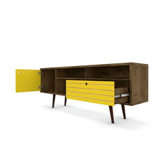 Allegra TV Stand Creates A Stylish Focal Point in your Living Room or Den Perfect or Organize