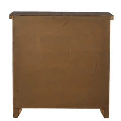 Bar Cabinet Farmhouse-Style Solid Manufactured Wood