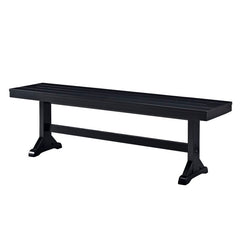 Black Bench Give your Kitchen, Dining Room, or Entryway A Traditional Aesthetic