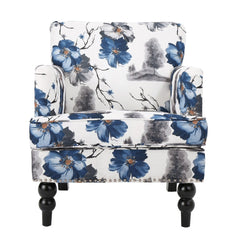 Boaz Floral Print Fabric Club Chair This Chair is A Great Addition for Any Room With the Bright, Soul Soothing Pattern