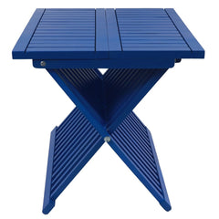 Acacia Wood Folding Table Bring A Smooth, Solid Surface Area Anywhere with the Weam Outdoor Table Functional Table is Constructed with Crisscross Legs