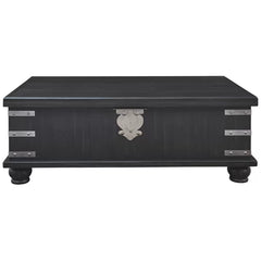 Coffee Table Raise the Living Room On Bohemian-Chic Style Lift-Top Storage Trunk