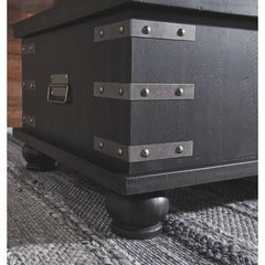 Coffee Table Raise the Living Room On Bohemian-Chic Style Lift-Top Storage Trunk