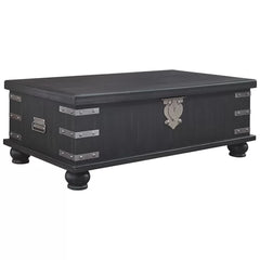 Coffee Table Raise the Living Room On Bohemian-Chic Style Lift-Top Storage Trunk