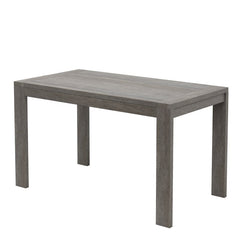 Captiva Dining Table Weathered Gray Sturdy Base for Long Lasting Enjoyment