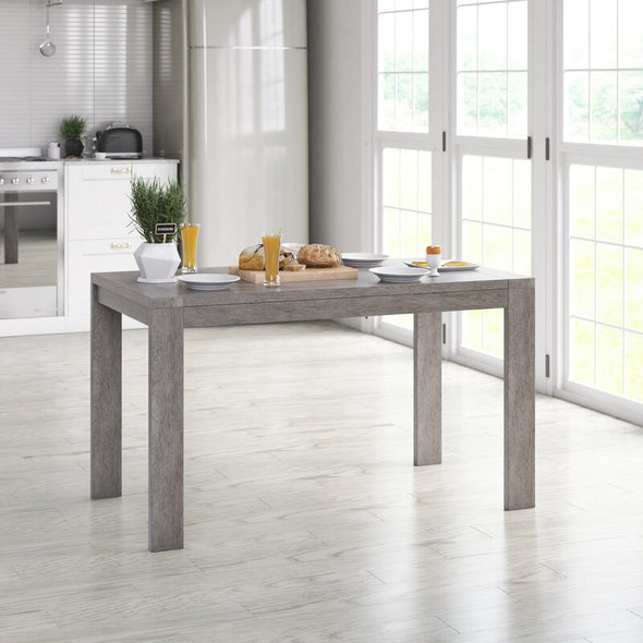 Captiva Dining Table Weathered Gray Sturdy Base for Long Lasting Enjoyment