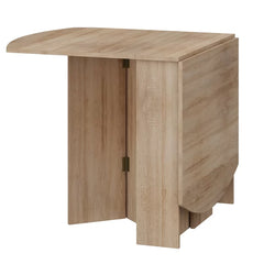 Natural Oak Clarabelle Dining Table Particleboard Solid Oak and Veneered Oak