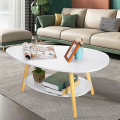 Coffee Table Simple Design & Double Layer Indoor Design