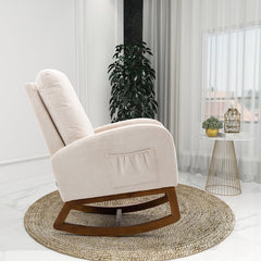 Rocking Chair Breathable and Durable Bring you A Comfortable and Safe Sitting Posture