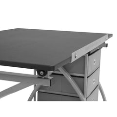 Drafting Table Provides A Comfortable Workspace Adjustable Up To 40 Degrees