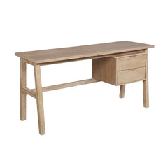 Honey Natural Cullens End Table Blend of Solid and Engineered Wood