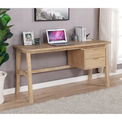 Honey Natural Cullens End Table Blend of Solid and Engineered Wood