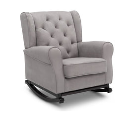 Dove Gray Emma Rocking Chair Tested for Quality and Safety