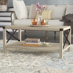 White Oak Enzo Coffee Table Durable Laminate Veneers