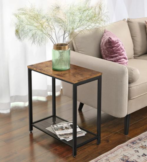 Fadzai End Table Equipped with Adjustable Feet