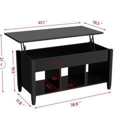 Cannelton Lift Top Coffee Table High Quality Metal Mechanism