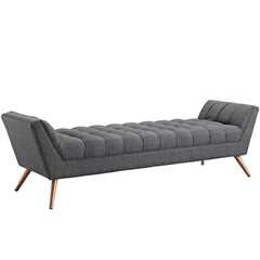 Fiske Upholstered Bench Artfully Designed Collection