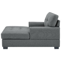 Glenvar Chaise Lounge Gray Suitable for Living Room