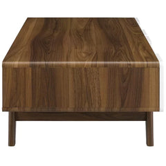 Walnut/White Coffee Table Bring The Iconic Of Mid-Century Style To Your Bedroom Or Living Room