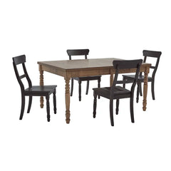 Gulbranson Dining Table Classic Turned Leg Design Allowing it to be Used