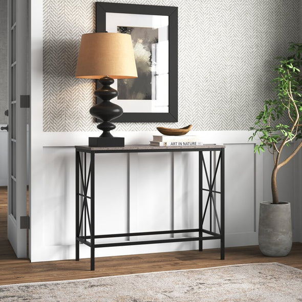 Hannelotte 39'' Console Table Indoor Furniture Heavily Structured